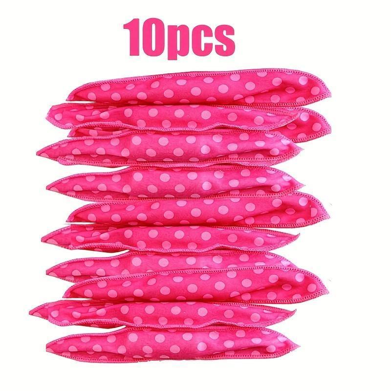 50% OFF 🌟Flexible Soft Heatless Hair Curler, 10pcs/set Sleeping Hair Curler, Natural Curl and Wave Sleeping DIY Sponge Hair Styling Tool, Soft Hair Curlers