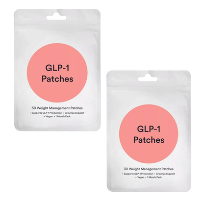 GLP-1 Patches - 30 Count, Natural Ingredients Cosmetic Patch