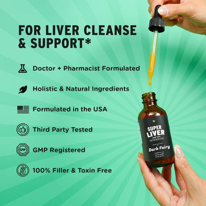 Super Liver Support – Milk Thistle & Dandelion Root Detox (Vegan) Free shipping