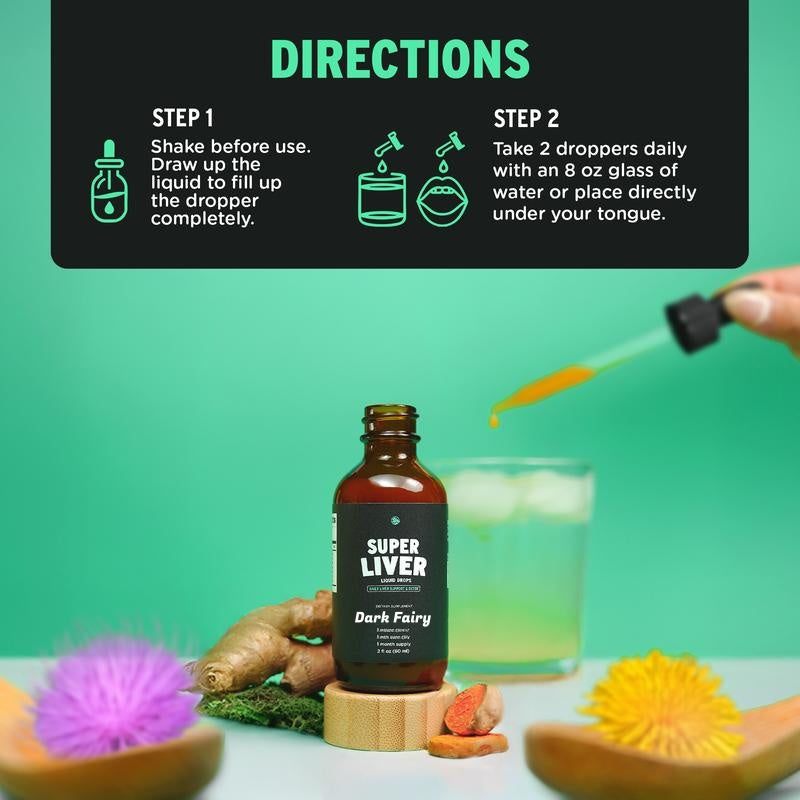 Super Liver Support – Milk Thistle & Dandelion Root Detox (Vegan) Free shipping