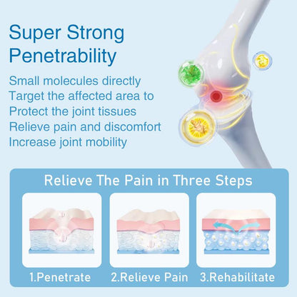 Dark Fairy Joint Relief Gel – Fast Relief for Knee, Back, Shoulder, Neck & Muscle Pain | Natural Herbal Massage Cream