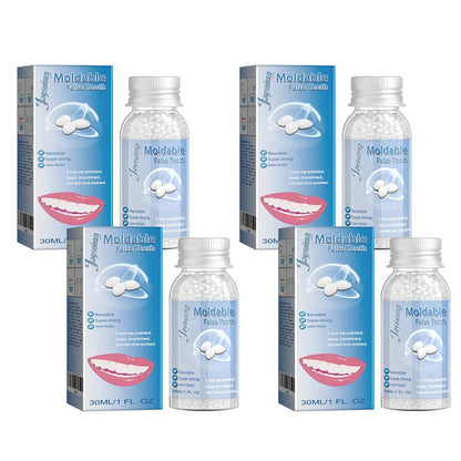 Temporary Tooth Filling Kit – Moldable Dental Gel for Quick Fixes, Cavities, Cracked or Missing Teeth | DIY Temporary Denture Replacement