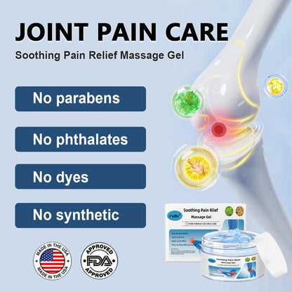 Dark Fairy Joint Relief Gel – Fast Relief for Knee, Back, Shoulder, Neck & Muscle Pain | Natural Herbal Massage Cream