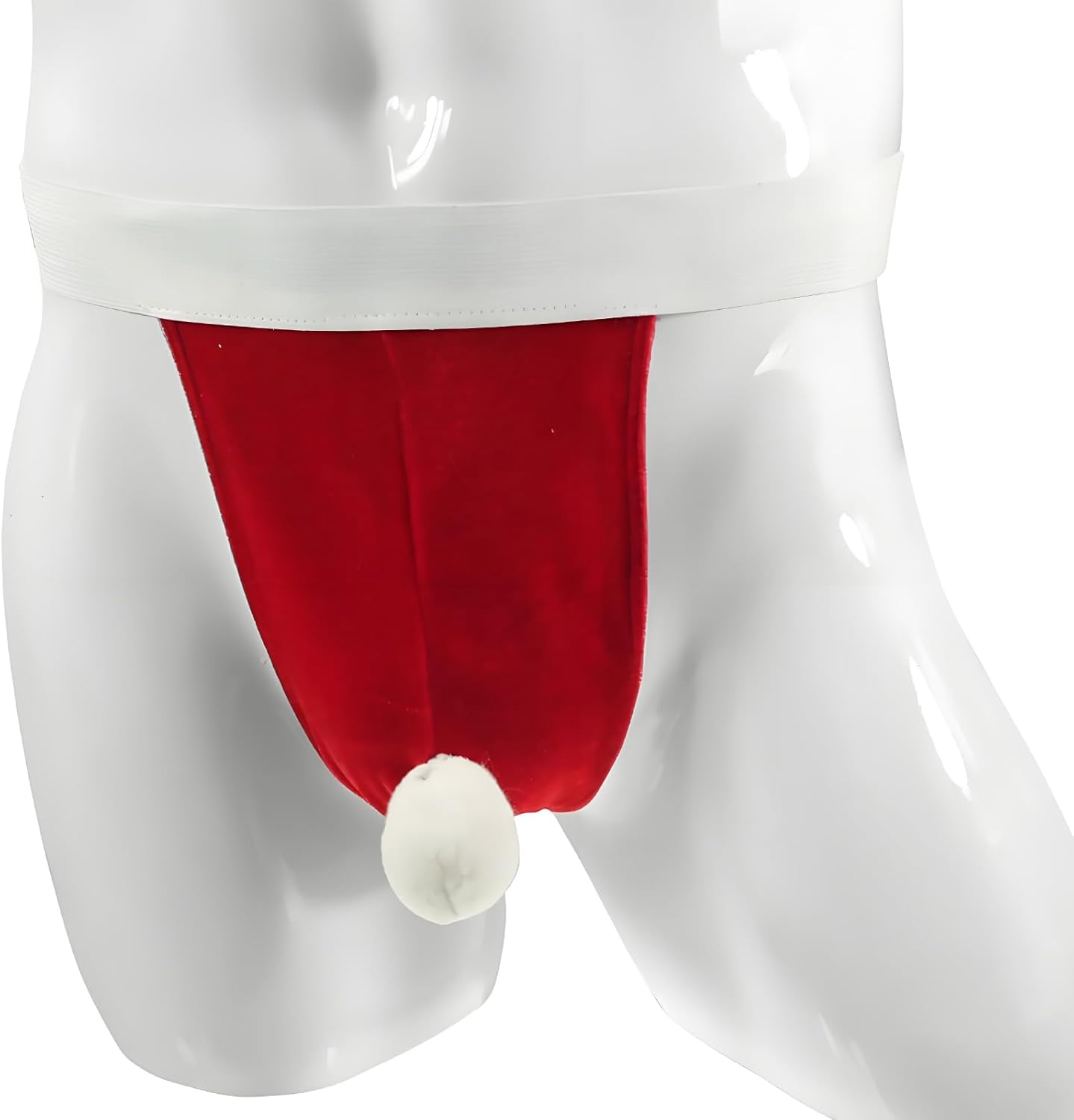 Evankin Christmas Gag Gift Men Novelty Funny Underwear with Bulge Pouch Costume Sexy Thong Panties Briefs G-String