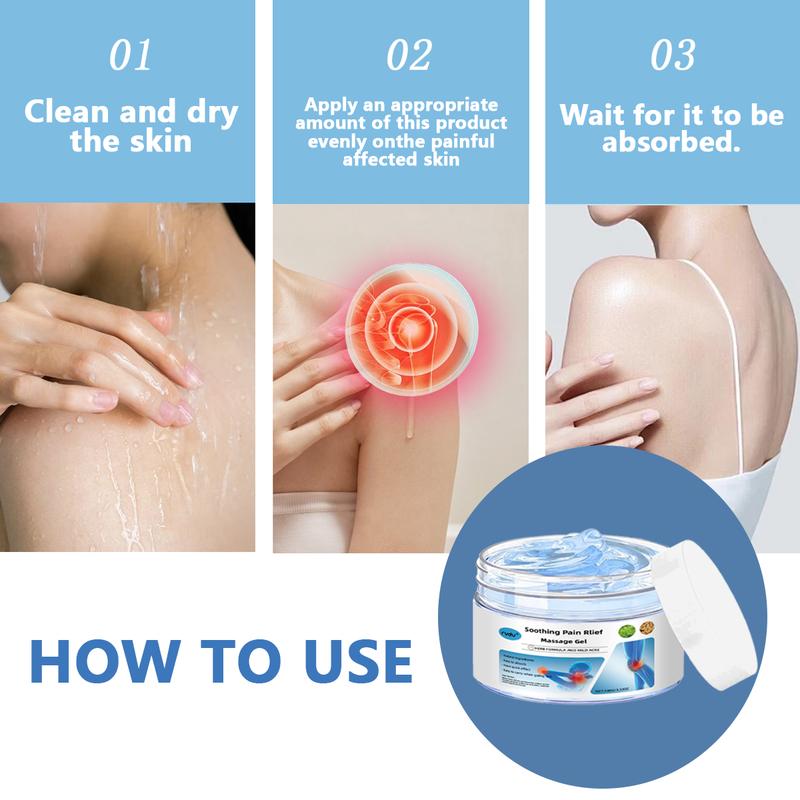 Dark Fairy Joint Relief Gel – Fast Relief for Knee, Back, Shoulder, Neck & Muscle Pain | Natural Herbal Massage Cream