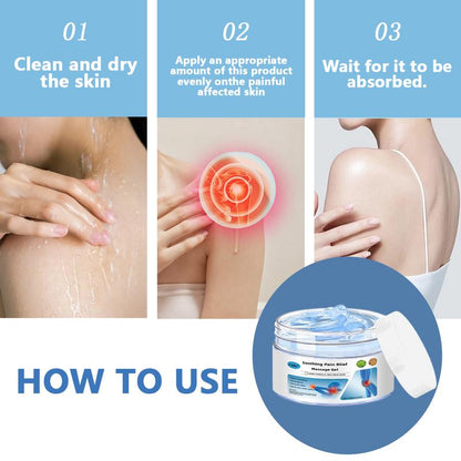 Dark Fairy Joint Relief Gel – Fast Relief for Knee, Back, Shoulder, Neck & Muscle Pain | Natural Herbal Massage Cream