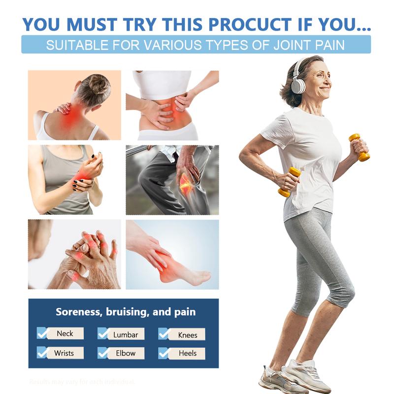 Dark Fairy Joint Relief Gel – Fast Relief for Knee, Back, Shoulder, Neck & Muscle Pain | Natural Herbal Massage Cream