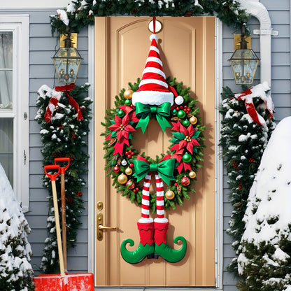 60% OFF🌟Christmas and Halloween Door Cover--Suitable for Both Exterior and Interior Doors