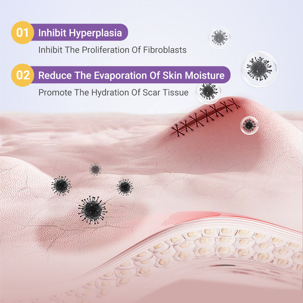✅Official Store|Hyaluronic Acid Nano Microneedle Repair Tape🏥(Treatment of old and new scars, reduction of surgical scars, stretch marks, keloids, acne, burns, warts, dermatomes and varicose veins)
