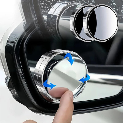 Black Friday: 2PCS Car Blind Spot Mirrors – 360° Adjustable Suction Cup Design