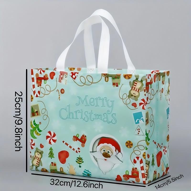 Black Friday — 50% Off🌟16 PCS Reusable Christmas Gift Bags — Assorted Patterns, Sturdy Handles, Water-Resistant & Foldable. Perfect for Holiday Gifts & Storage.