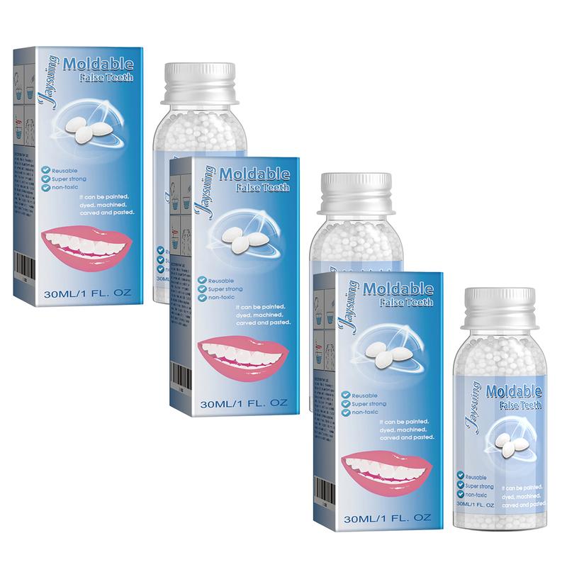 Temporary Tooth Filling Kit – Moldable Dental Gel for Quick Fixes, Cavities, Cracked or Missing Teeth | DIY Temporary Denture Replacement