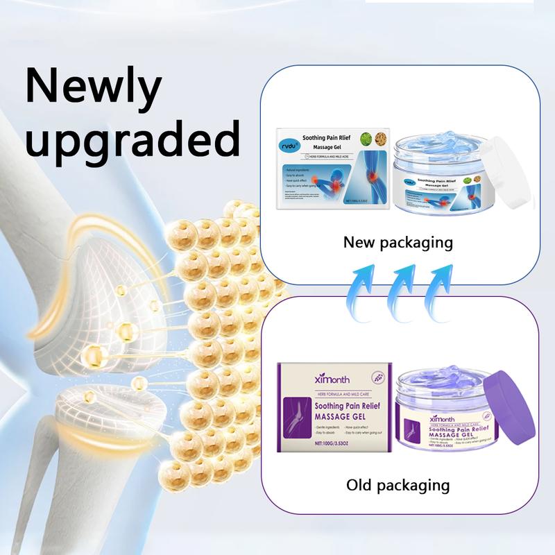 Dark Fairy Joint Relief Gel – Fast Relief for Knee, Back, Shoulder, Neck & Muscle Pain | Natural Herbal Massage Cream