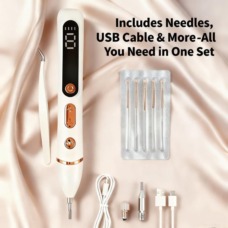 50% Off🌟Smart LCD Beauty Pen–Lightweight, Rechargeable Skincare Device+Bonus Tweezers-(Free shipping)