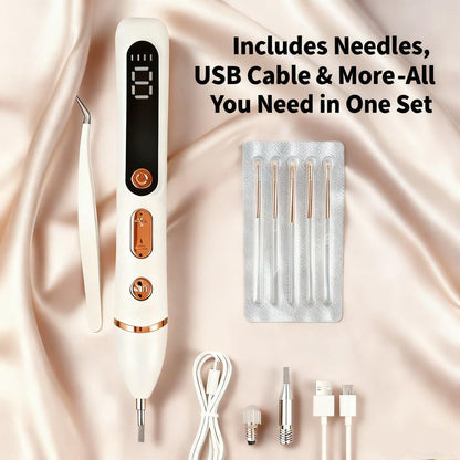 50% Off🌟Smart LCD Beauty Pen–Lightweight, Rechargeable Skincare Device+Bonus Tweezers-(Free shipping)