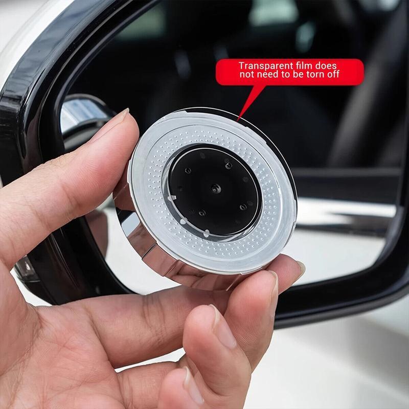 Black Friday: 2PCS Car Blind Spot Mirrors – 360° Adjustable Suction Cup Design