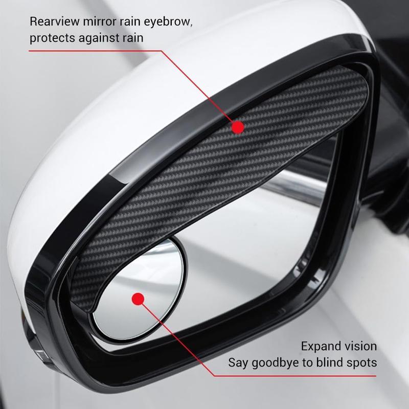 Black Friday: 2PCS Car Blind Spot Mirrors – 360° Adjustable Suction Cup Design