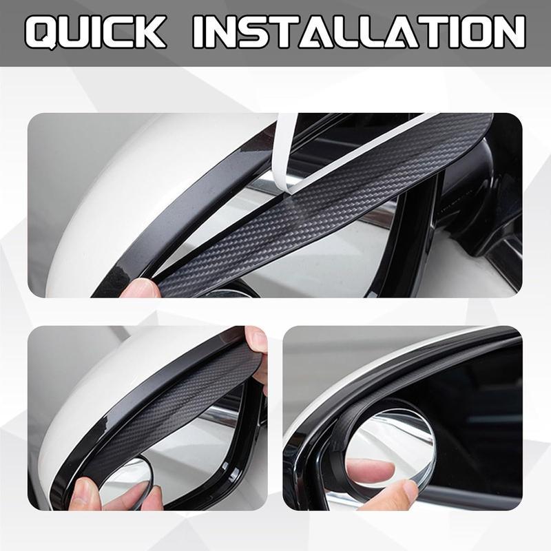 Black Friday: 2PCS Car Blind Spot Mirrors – 360° Adjustable Suction Cup Design