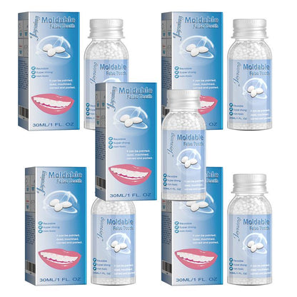 Temporary Tooth Filling Kit – Moldable Dental Gel for Quick Fixes, Cavities, Cracked or Missing Teeth | DIY Temporary Denture Replacement