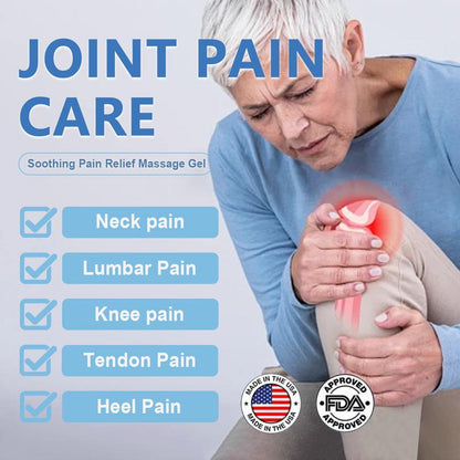 Dark Fairy Joint Relief Gel – Fast Relief for Knee, Back, Shoulder, Neck & Muscle Pain | Natural Herbal Massage Cream